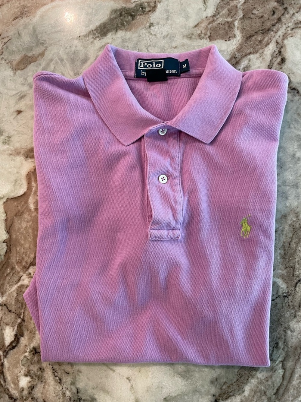 Polo Ralph Lauren Purple Short Sleeve Cotton Lilac Medium